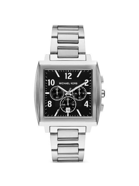Michael Kors Rhys square 3 Sub-Dials 40mm watch - Silver - zdjęcie produktu nr 1