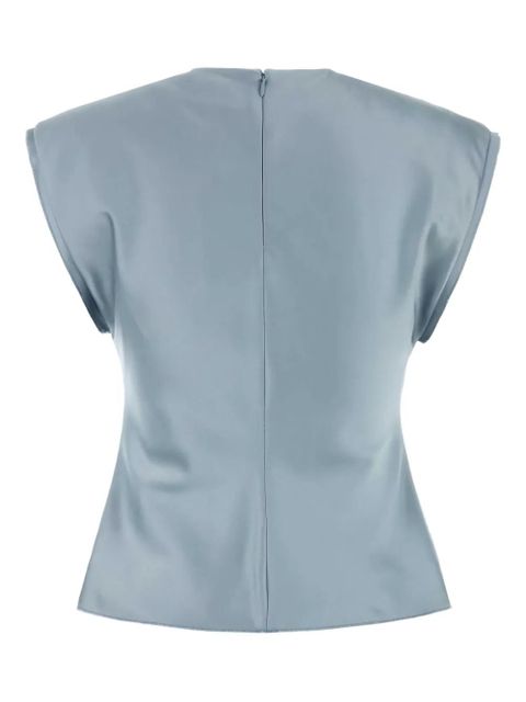 AMI Paris seam-detail blouse - Blue - zdjęcie produktu nr 2