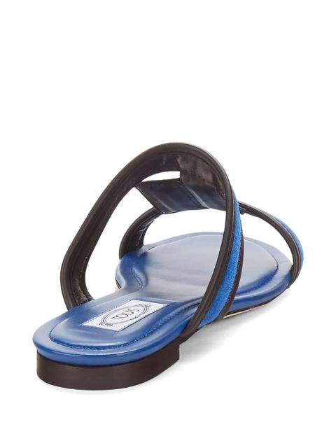 Tod's T-strap sandals - Blue