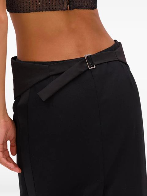 AREA column maxi skirt - Black