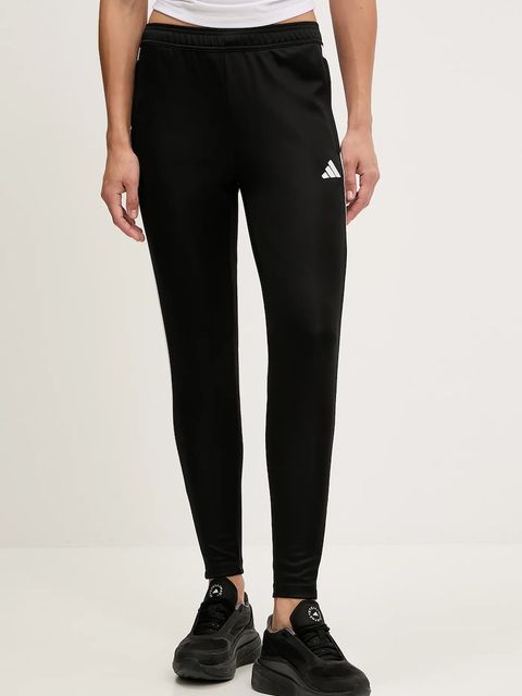 adidas Performance spodnie dresowe Tiro Essentials damskie kolor czarny z aplikacją JP2530 - zdjęcie produktu nr 1