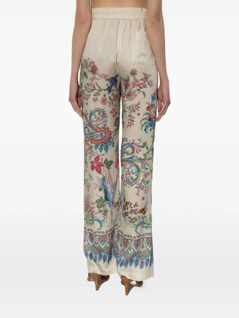 ETRO floral-print trousers - Neutrals
