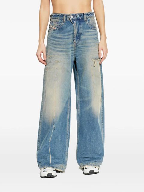 Diesel 1996 D-Sire 09n29 distressed jeans - Blue - zdjęcie produktu nr 2