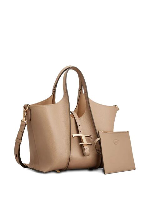 Tod's mini T Timeless tote bag - Neutrals - zdjęcie produktu nr 2