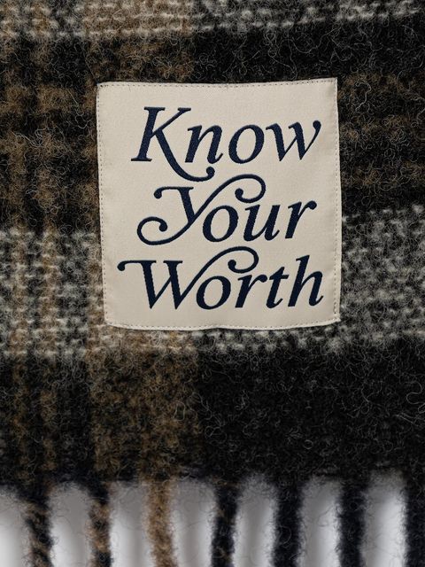 United Colors of Benetton szalik z dodatkiem wełny damski kolor czarny 62QJDU027 - zdjęcie produktu nr 2