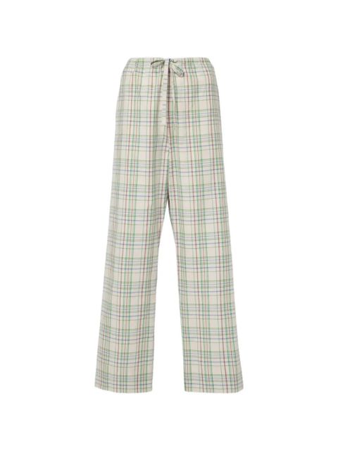 The Row check-pattern trousers - Neutrals - zdjęcie produktu nr 1