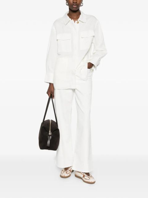 Weekend Max Mara Cannes wide-leg trousers - White - zdjęcie produktu nr 2