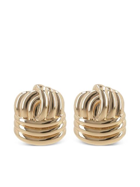 Self-Portrait knotted earrings - Gold - zdjęcie produktu nr 1