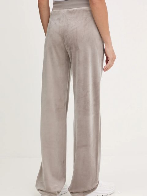 Guess spodnie dresowe COUTURE damskie kolor beżowy gładkie V3BB26 K0232