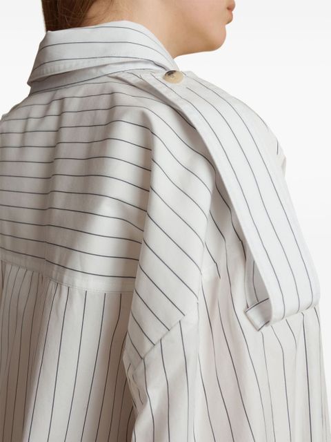 KHAITE The Tamal shirt - White