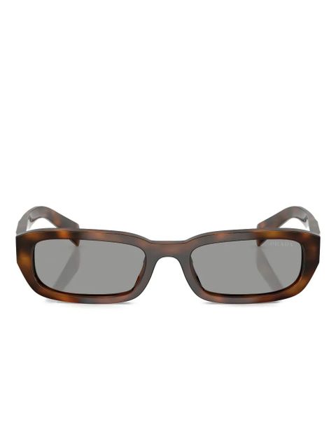 Prada Eyewear rectangle-frame sunglasses - Brown - zdjęcie produktu nr 1