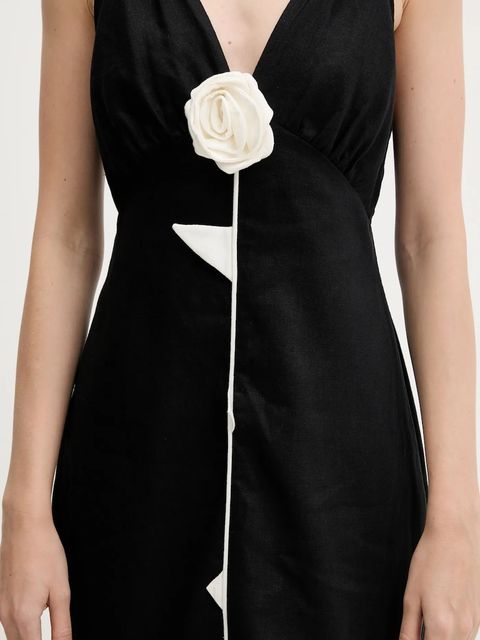 Farm Rio sukienka lniana