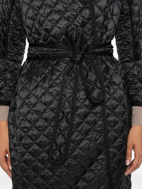Max Mara Arianna quilted coat - Black