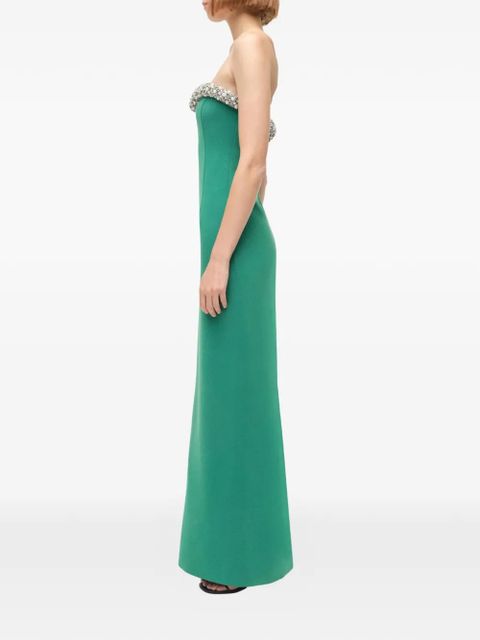 Simkhai Riona bustier gown - Green
