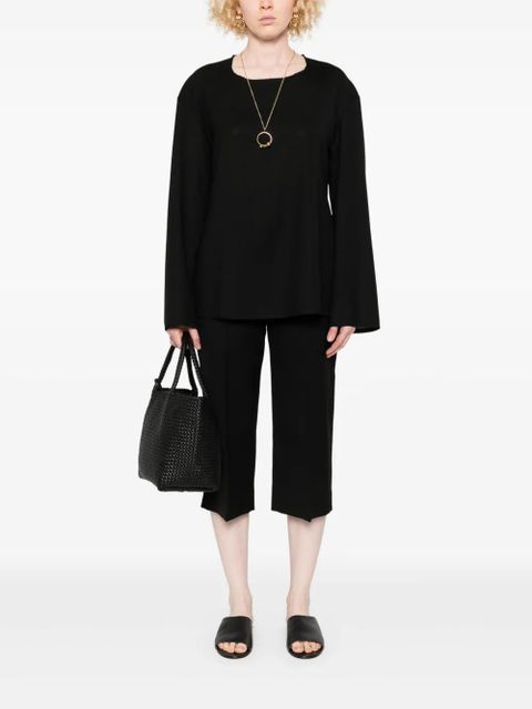 The Row Cattaleya blouse - Black