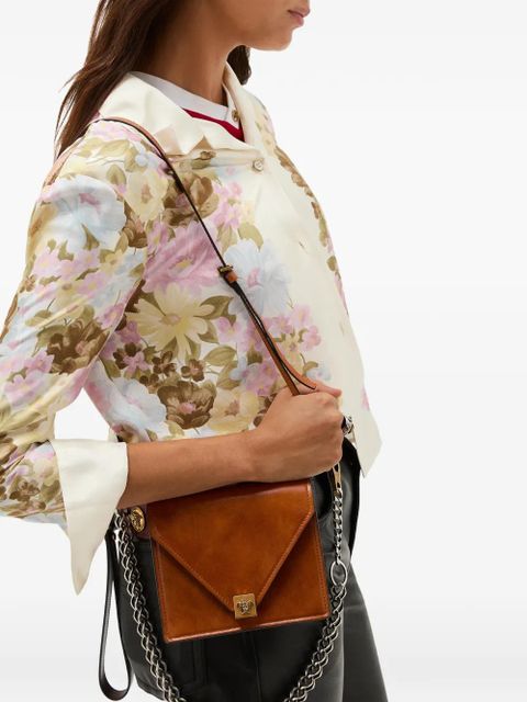 Versace Severine leather mini bag - Brown - zdjęcie produktu nr 2