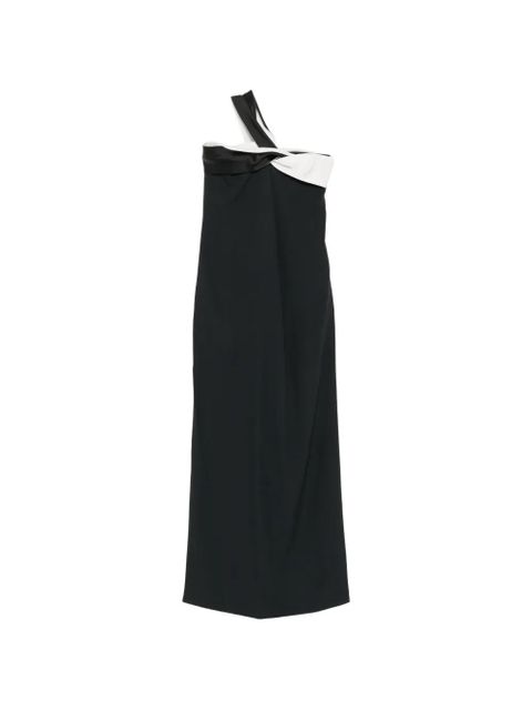 TOM FORD twisted maxi dress - Black - zdjęcie produktu nr 1
