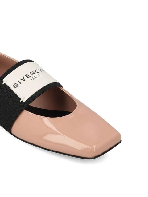 Givenchy patent leather band ballet flats - Neutrals