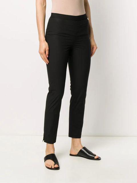 TWINSET cropped skinny trousers - Black