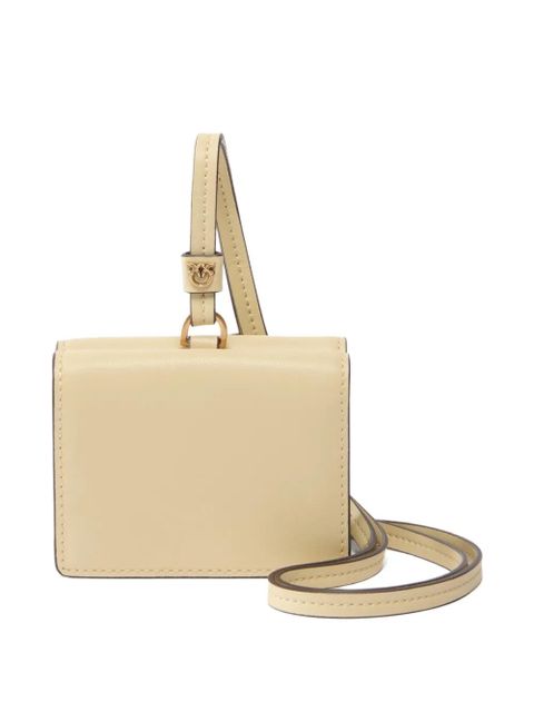 PINKO logo leather wallet - Yellow - zdjęcie produktu nr 2