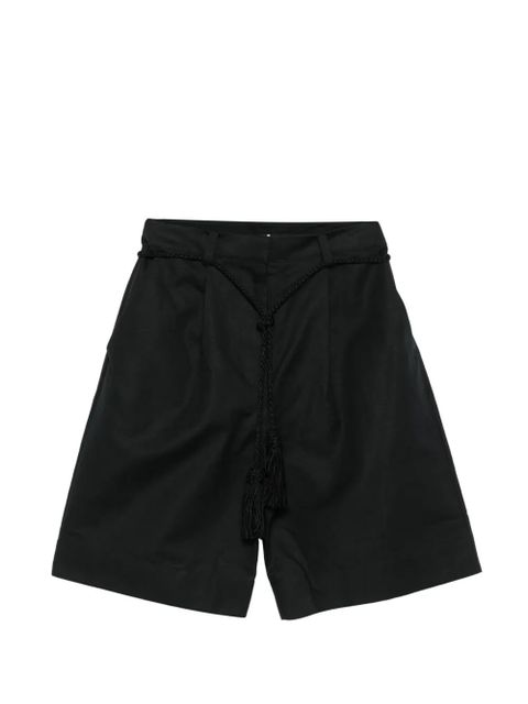 Posse Yvette high-waisted tailored short - Black - zdjęcie produktu nr 1