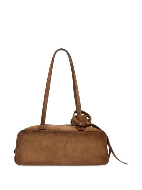 Balenciaga Carrie leather tote bag - Brown