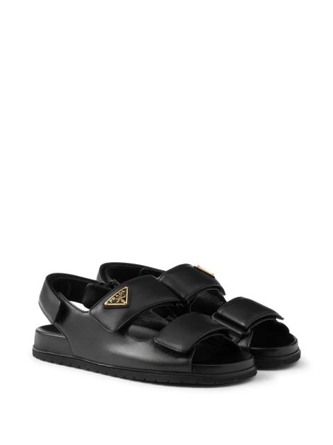 Prada leather sandals - Black - zdjęcie produktu nr 2