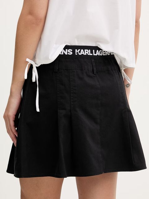 Karl Lagerfeld Jeans spódnica jeansowa - zdjęcie produktu nr 2