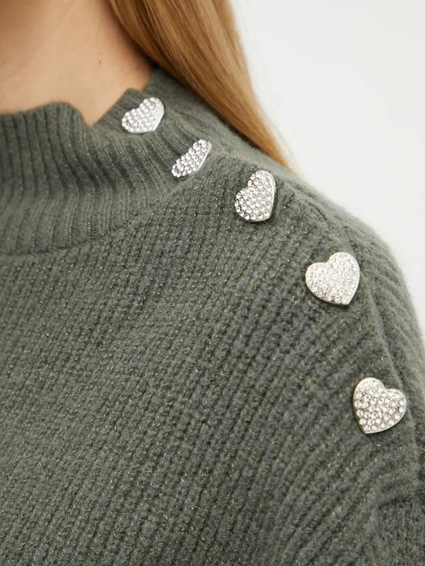 Morgan sweter z domieszką wełny MSTORI