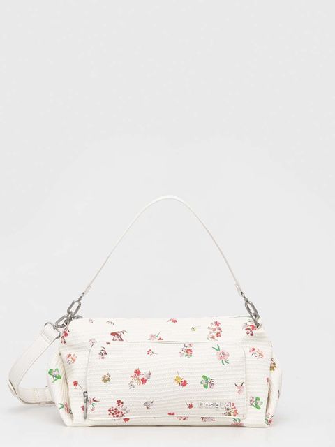 Desigual torebka DELIRIUM URUS MAXI kolor biały 24SAXP65