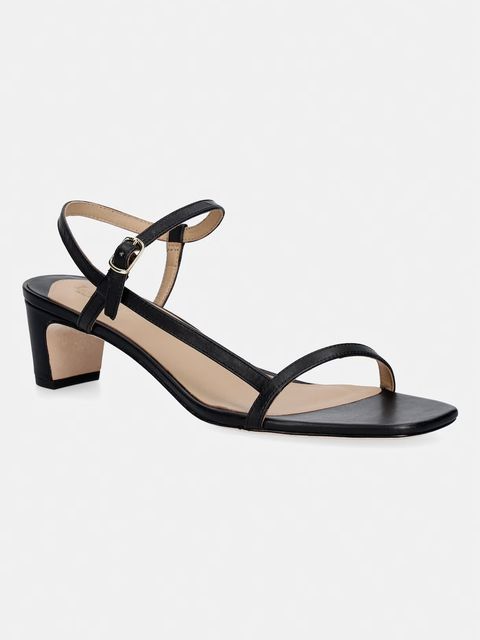 Lauren Ralph Lauren sandały skórzane Laine Md Hl - zdjęcie produktu nr 1