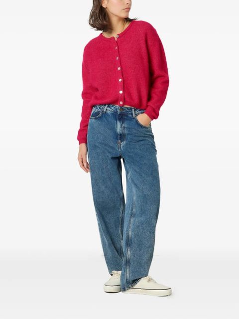 American Vintage Vitow buttoned cardigan - Pink - zdjęcie produktu nr 2