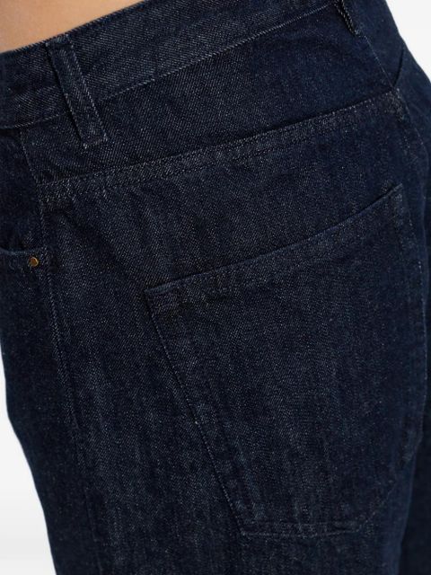 Moncler cuffed trousers - Blue