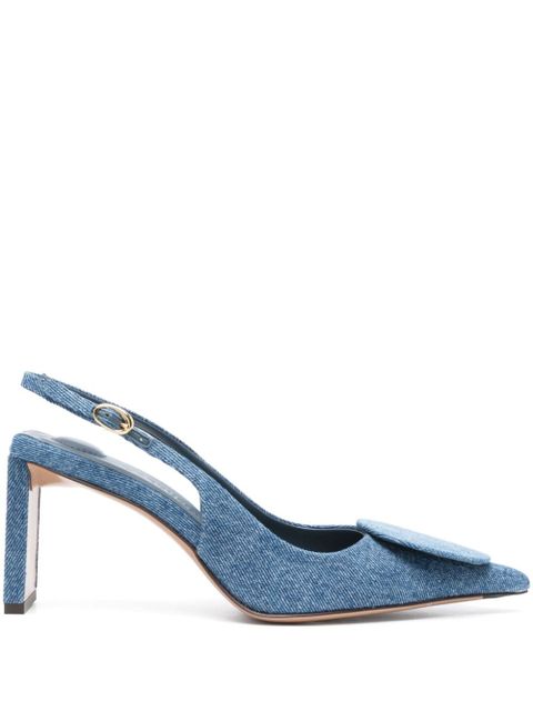 Jacquemus Les Slingbacks Duelo Hautes 85mm pumps - Blue