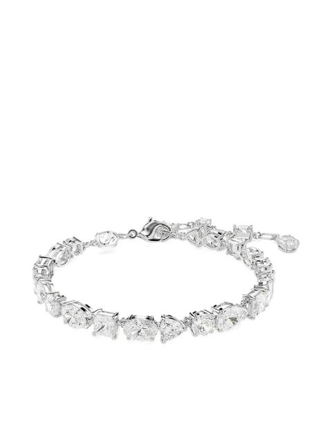 Swarovski Mesmera pear-cut cubic-zirconia bracelet - White