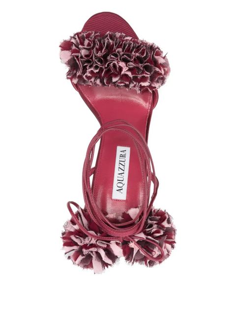 Aquazzura 105mm Cherry Kiss sandals - Red