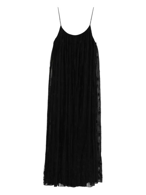 TOTEME floral tulle midi dress - Black - zdjęcie produktu nr 1