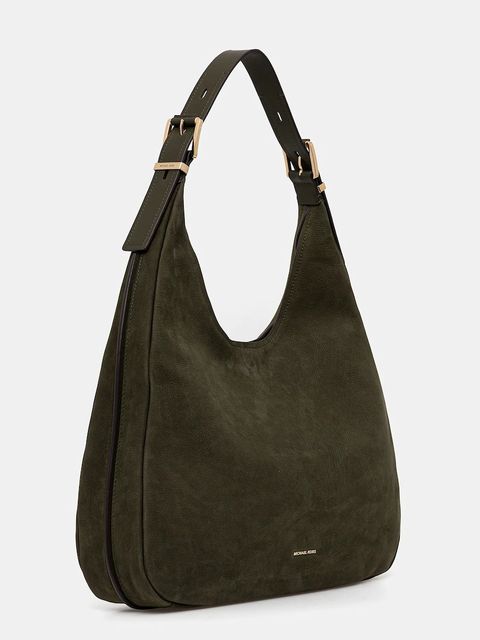 MICHAEL Michael Kors torebka skórzana NOLITA kolor zielony 30F4GY5H3T