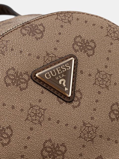 Guess plecak SILIA damski kolor beżowy mały wzorzysty TWGP98 90032 - zdjęcie produktu nr 2