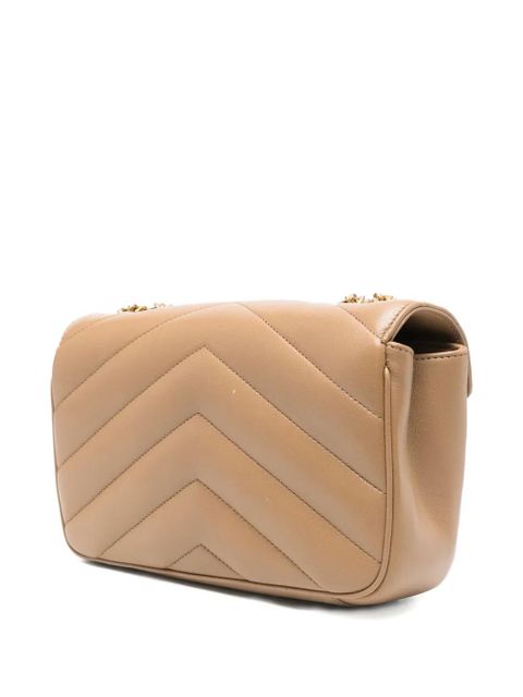 Saint Laurent small Loulou Matelassé shoulder bag - Neutrals