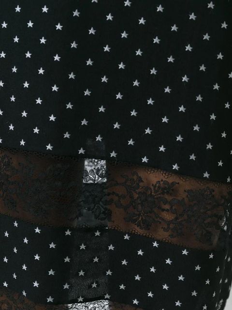 Givenchy lace panel T-shirt dress - Black