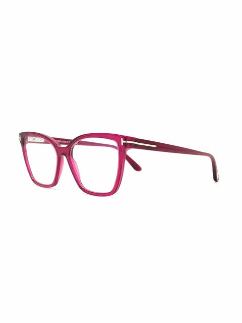 TOM FORD Eyewear FT5812 square-frame glasses - Pink