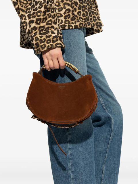 Moschino Handle Me rounded shoulder bag - Brown - zdjęcie produktu nr 2