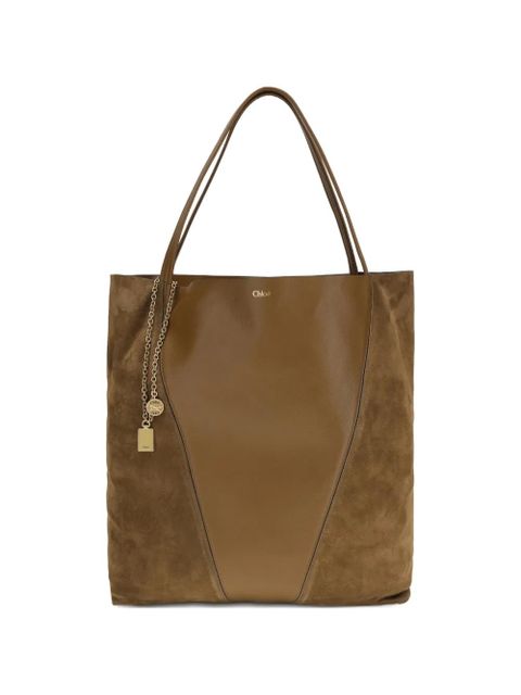 Chloé Spin charm tote bag - Green - zdjęcie produktu nr 1