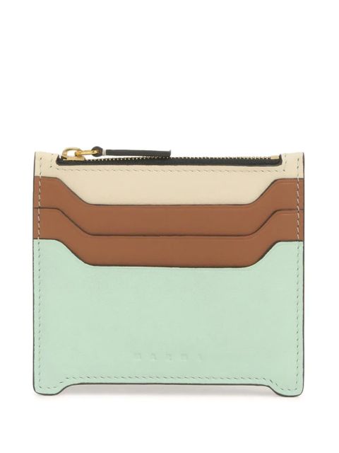 Marni Trunkaroo card holder - Green - zdjęcie produktu nr 1