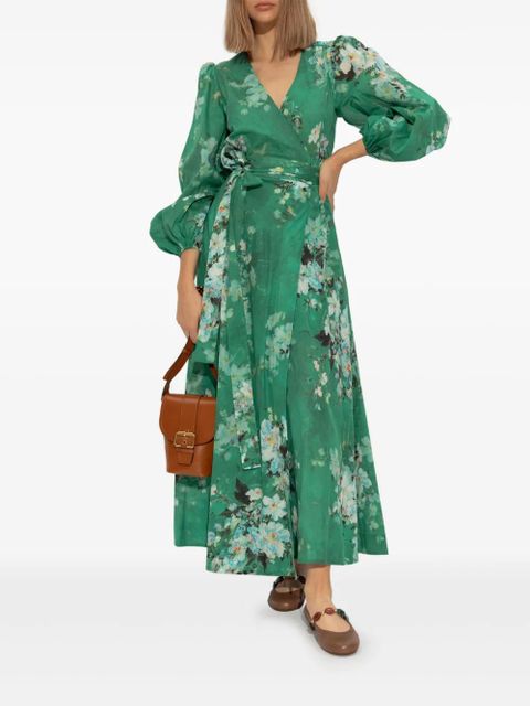 Gianvito Rossi leather ballerina shoes - Brown