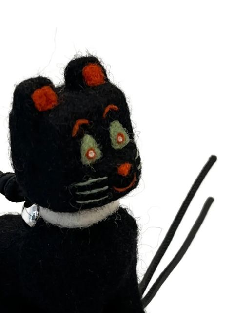 LOEWE cat felt charm - Black - zdjęcie produktu nr 2