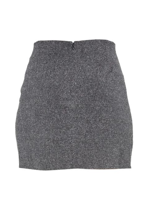 MARANT ÉTOILE draped mini skirt - Grey