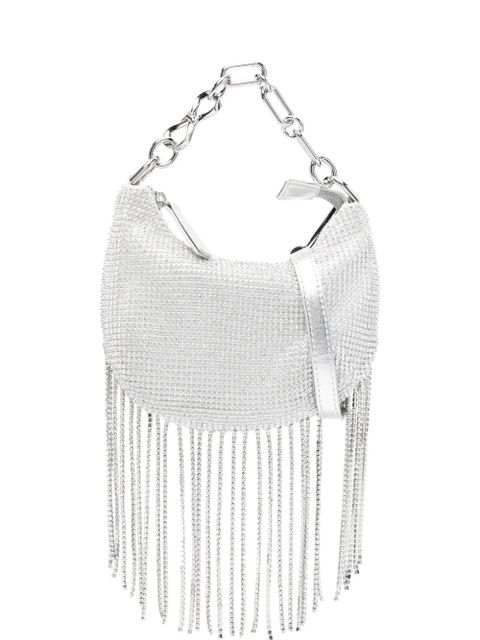 TWINSET fringed mini bag - Silver - zdjęcie produktu nr 1