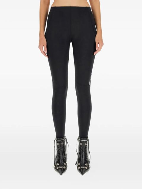 Balenciaga logo-detail leggings - Black - zdjęcie produktu nr 1